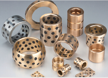 Cast bronze with graphite plug