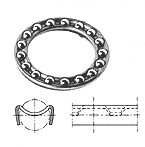 Thrust Roller Bearing pressed steel cage