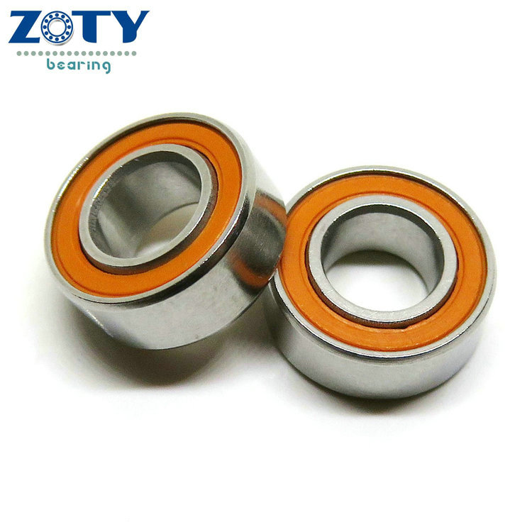 SMR105-2RS 5x10x4 mm Orange sealing Hybrid Ceramic Bearing for Baitcast Reel