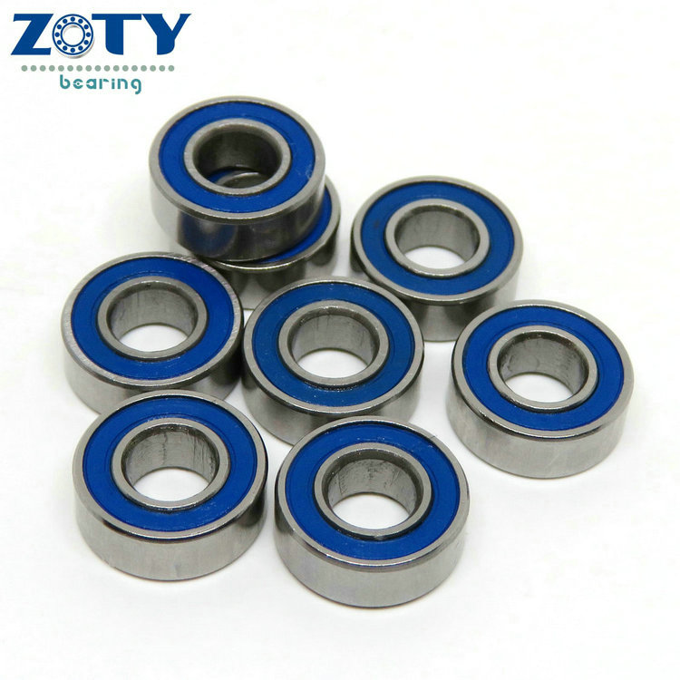 Anti Rust Bearing SMR105C 2RS Hybrid Ceramic Blue Rubber Seals Ball Bearing for Clutch Bell 10x5x4mm