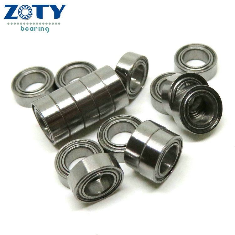 4x7x2.5mm MR74ZZ Electric RC Trucks ball bearing