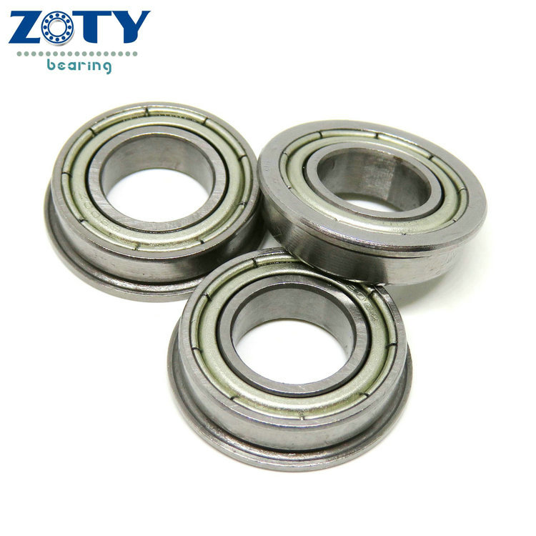 F6800 10x19x5mm Metric Shielded Flanged Bearings F6800ZZ