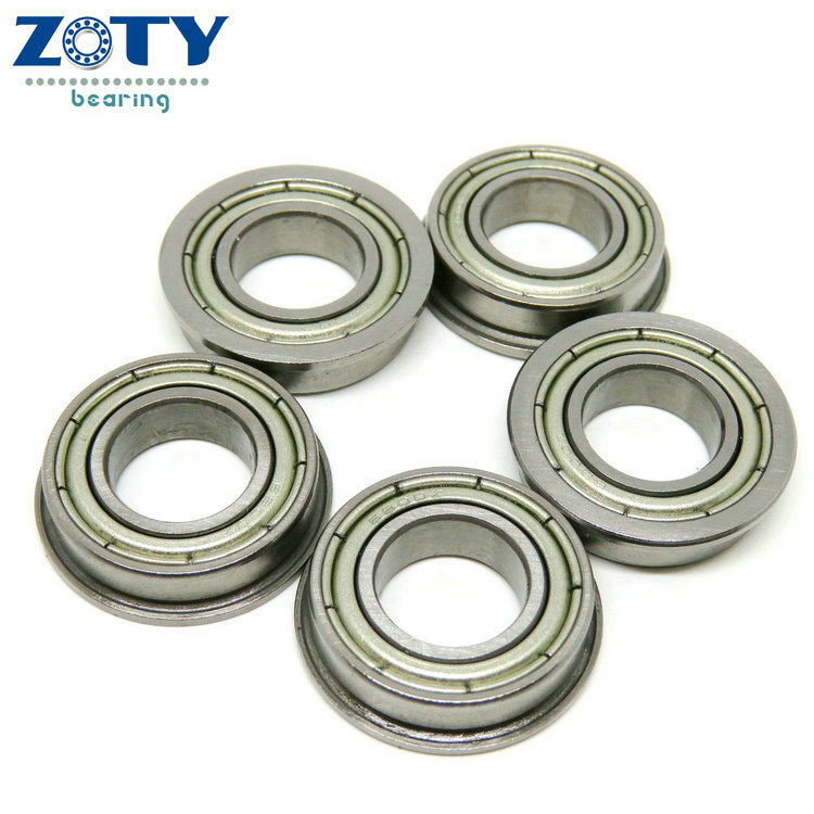 F6704ZZ 20x27x4mm thin wall flanged ball bearing F6704-2Z