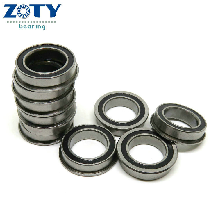 F6700RS 10x15x4mm Rubber Sealed Flanged Rolling Bearing F6700-2RS