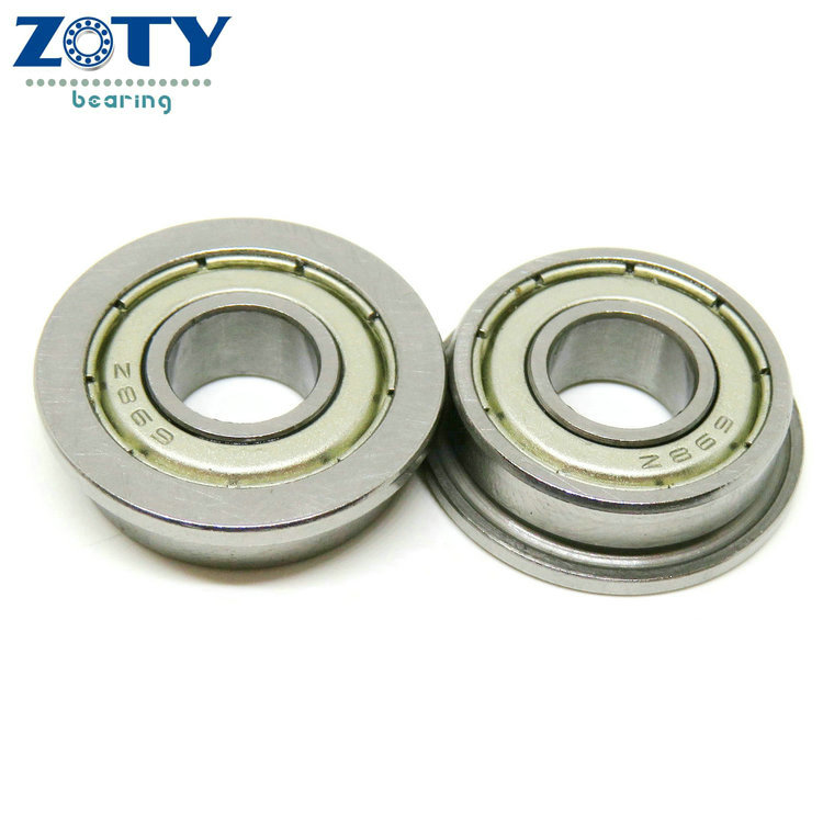 F699ZZ Chrome Steel Flange Bearing 9x20x6mm F699-2Z