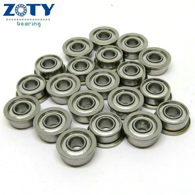 MF72 Flanged Bearing 2x7x3mm mini flanged bearing MF72zz