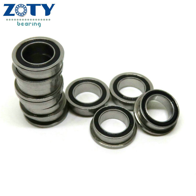 FR168-2RS 1/4x3/8x1/8 (inch) Flanged Rear axle bearing for 1:12 pancar