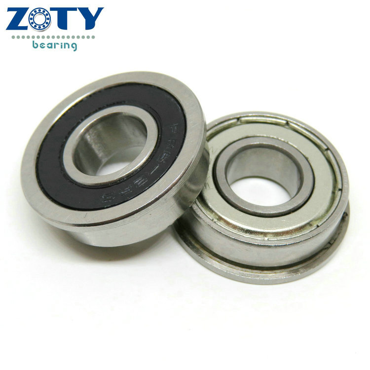 FR6RS 9.525x22.225x5.56mm flanged bearing FR6ZZ FR6 2RS