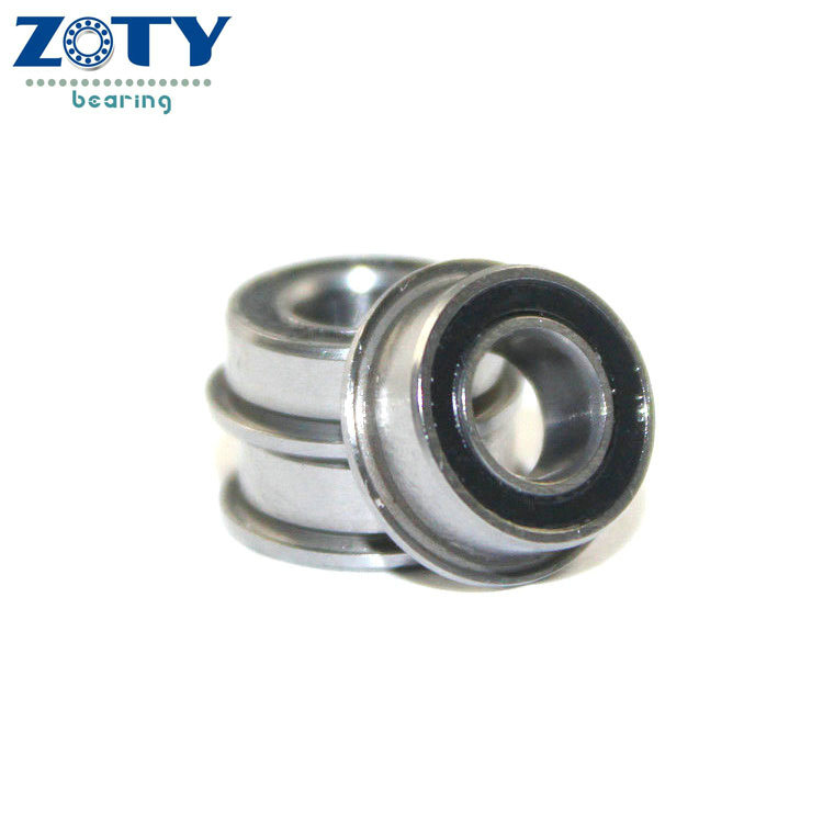 MF105-2RS rubber sealed flanged bearing 5x10x4mm MF105RS