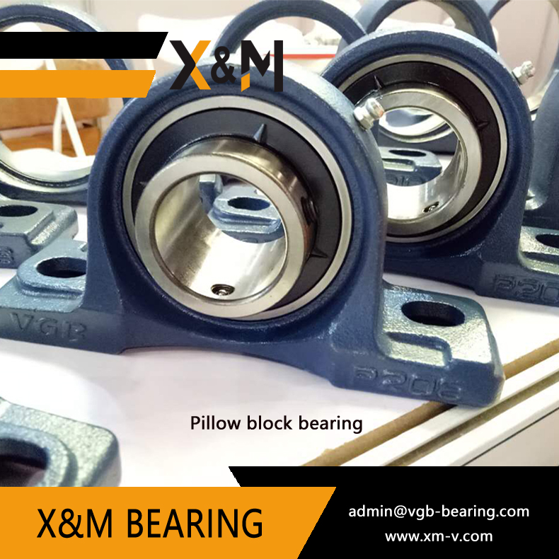 X&M pillow block bearing