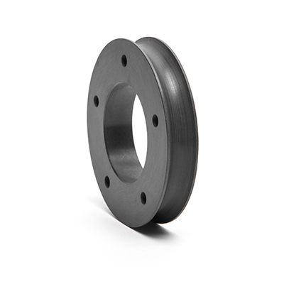 Ceramic Components  Ceramic Silicon Carbide U Groove Roller