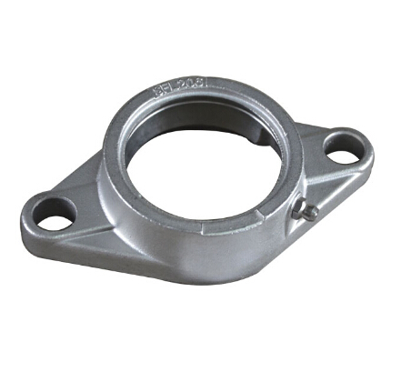 Chrome Steel pillow block UC207 FL207 UCFL207 Two-bolt Flange cast bearings housing and insert bearing