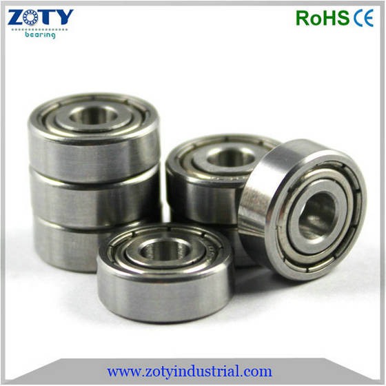 Stainless Steel Deep Groove Ball Bearings, Miniature Ball Bearing, Flanged Bearing for Machine
