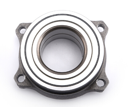 Front wheel bearing and wheel hub assembly