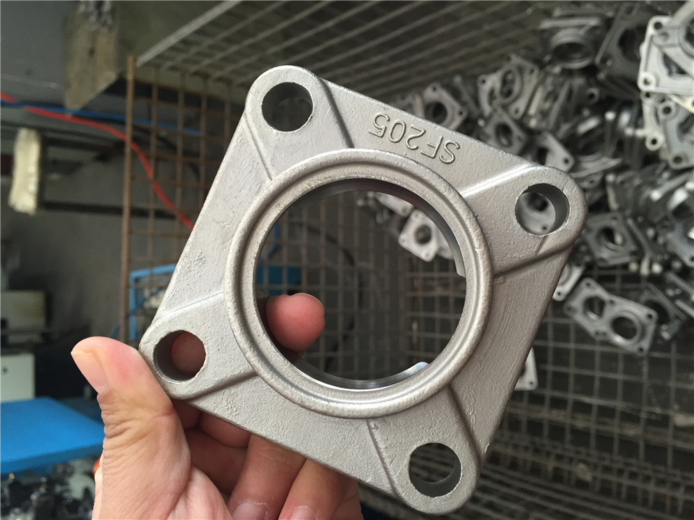 Pillow block housings, stainless steel, F205