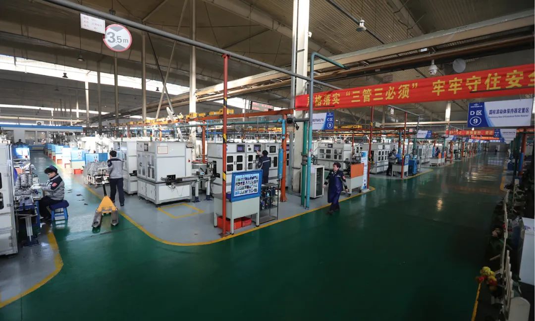 ZWZ automobile bearing production site.