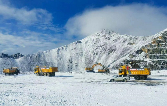 Yuchai power equipment supports the construction of hydropower projects on the lower reaches of the Yarlung Zangbo River.png