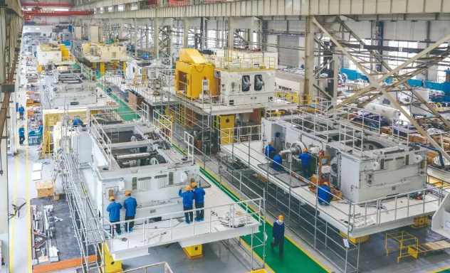 Heavy press production site of Jinan No. 2 Machine Tool Group..png