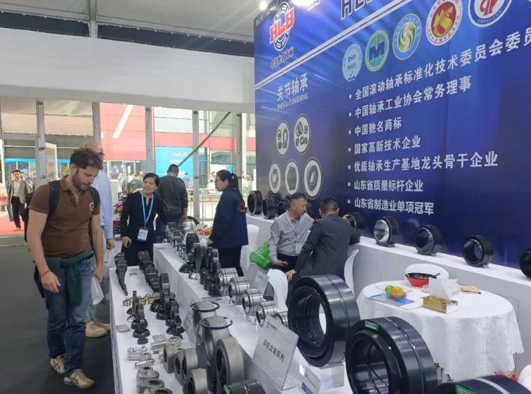 HLB Bearing made its debut at the 2025 Shanghai PTC Exhibition and successfully concluded !.png