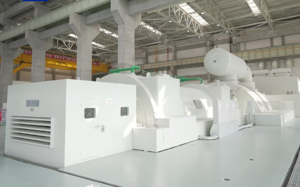China's first 1500℃ single-shaft heavy-duty gas turbine has been put into full-capacity operation for power generation.png
