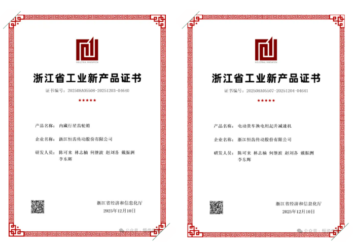 Double good news! Two new products from Hengchi have been awarded provincial-level industrial new product certification.png Double good news! Two new products from Hengchi have been awarded provincial-level industrial new product certification.png