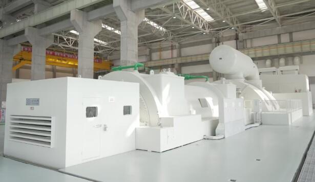 China's first 1500℃ single-shaft heavy-duty gas turbine has been put into full-capacity operation for power generation.jpg