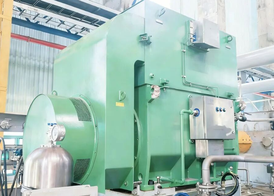 Shenyang Blower Works (Shenyang Blower) manufactures China's first single-stage cantilever integrated centrifugal compressor, helping Baosteel usher in a new chapter of zero-carbon technology.png