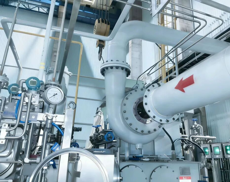 Shenyang Blower Works (Shenyang Blower) manufactures China's first single-stage cantilever integrated centrifugal compressor, helping Baosteel usher in a new chapter of zero-carbon technology.png